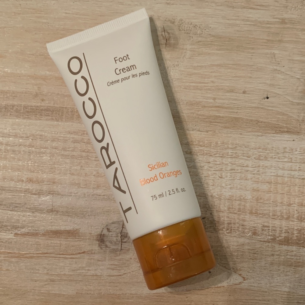 NEW Tarocco Foot Cream  Sicilian Blood Oranges